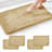 Chenille Bath Mat - Luxurious Soft Microfiber Absorbent Bathroom Rug, Non-Slip, Quick Dry (Set of 4)-1165936476-1166233780