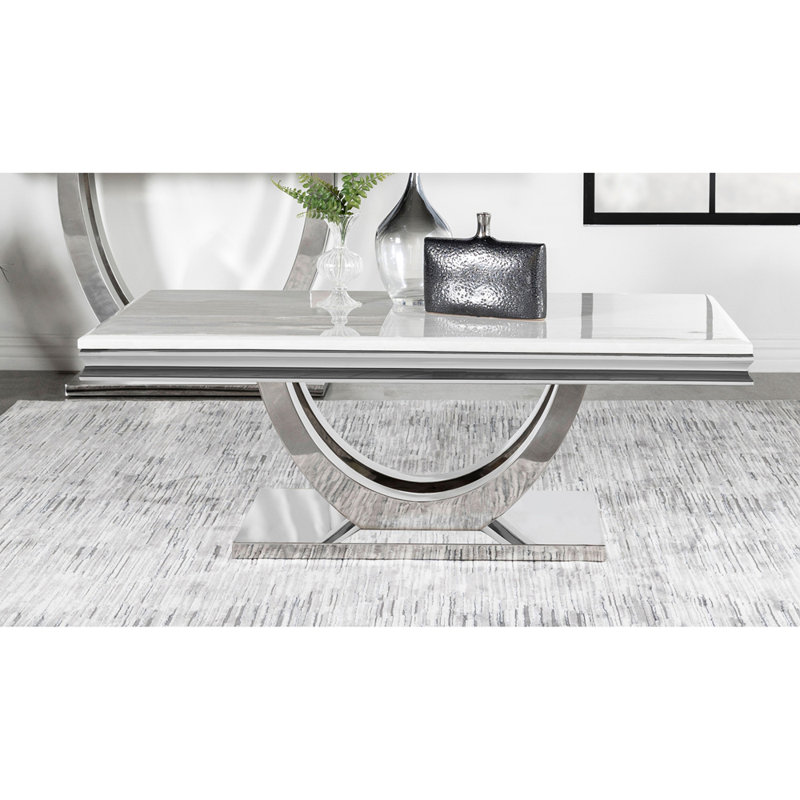 Table basse rectangulaire en U Durante