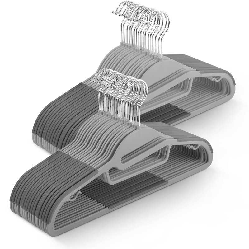 Bahira Plastic Standard Hanger, Grey
