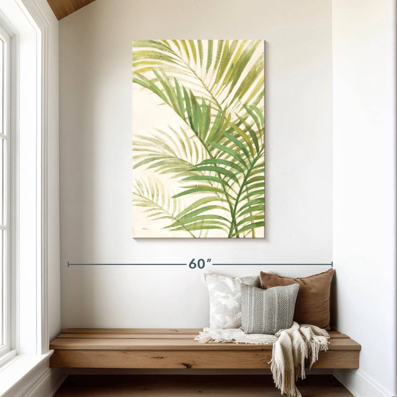 Harnek Palms I Bright, H 45 po x l 30 po