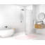 Vela 34 in. x 78 in. Fully Frameless Single Fixed Shower Panel-1516936700