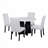 5-Piece Round Dining Table Set-1264107265-1264107267