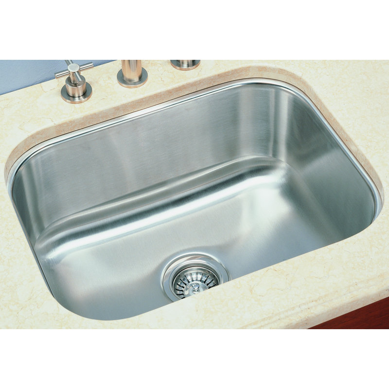 23" L x 8" W Undermount Kitchen Sink