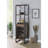 Weathered Oak Finish Wine Rack