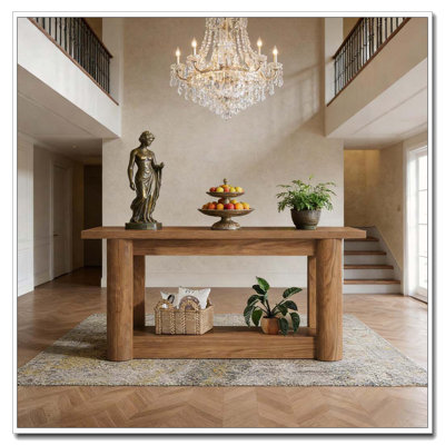Table d'entrée, console à 2 niveaux
