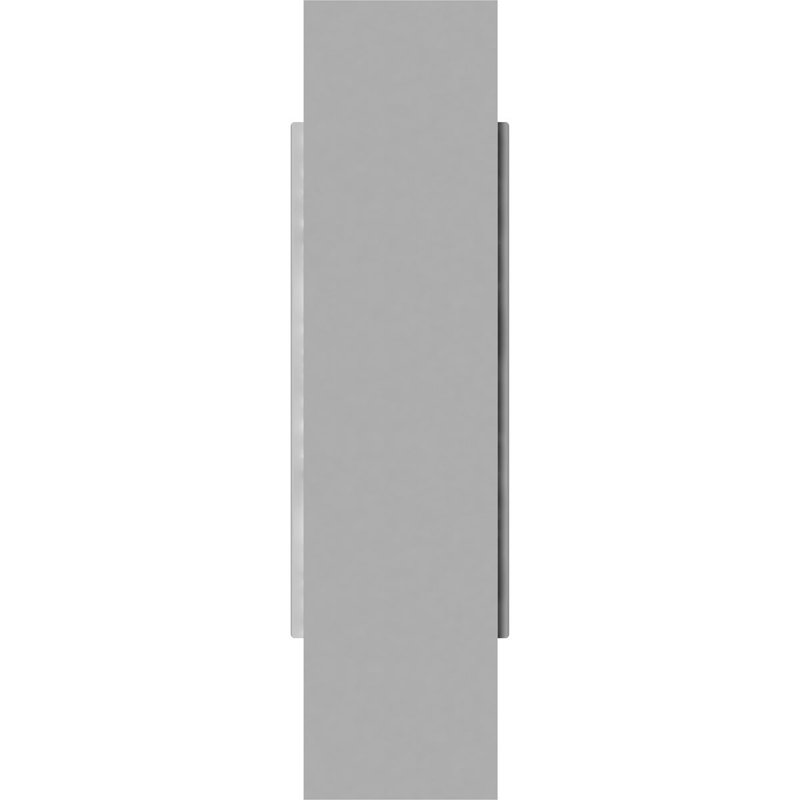 Pass Through Newel Post w/Panel