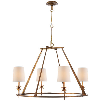 Ian K. Fowler Etoile Round Chandelier