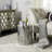 Silverd Aluminum Accent Stool