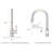 Stellen Pull Down Single Handle Kitchen Faucet-25808743
