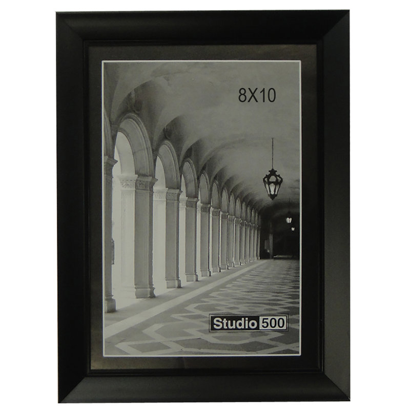 Cadre photo Glam Squad, Noir mat, 7 po x 5 po