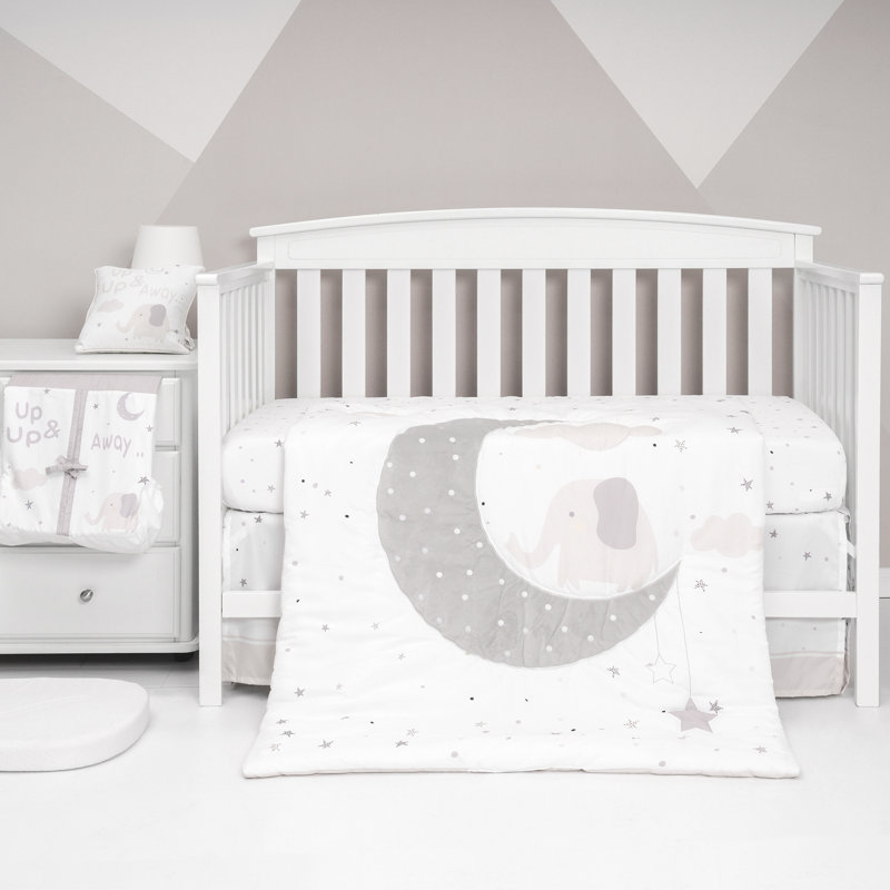 Ensemble de literie pour lit de bébé céleste réversible Hocker (ensemble de 3) 