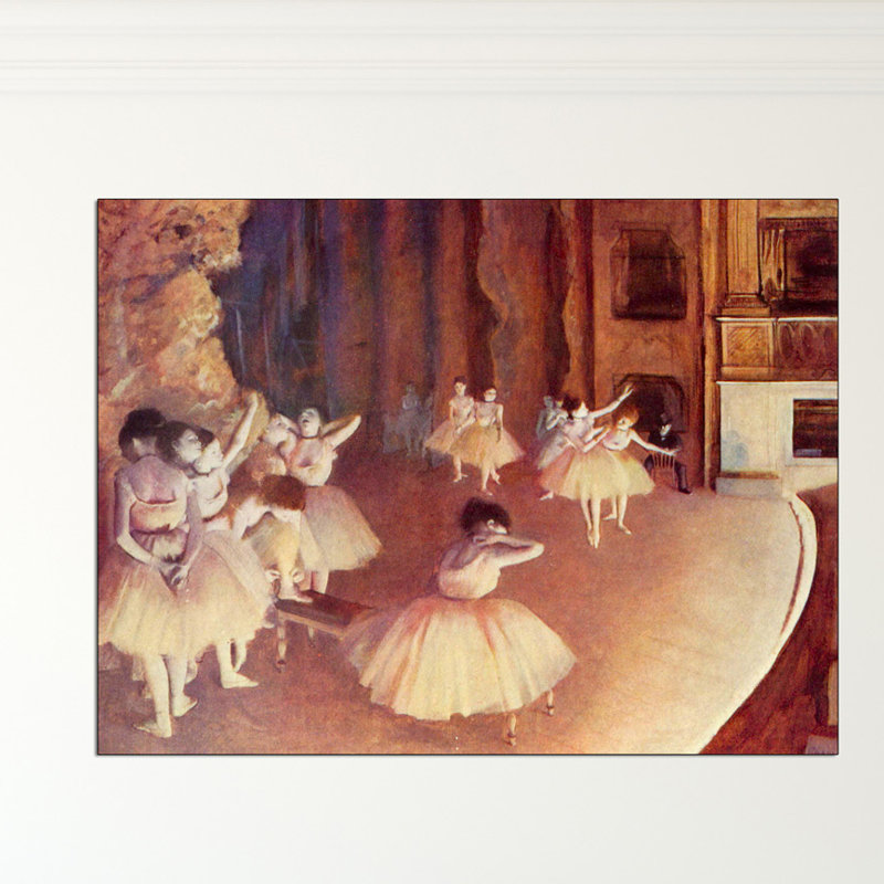 Edgar Degas - Wrapped Canvas Painting