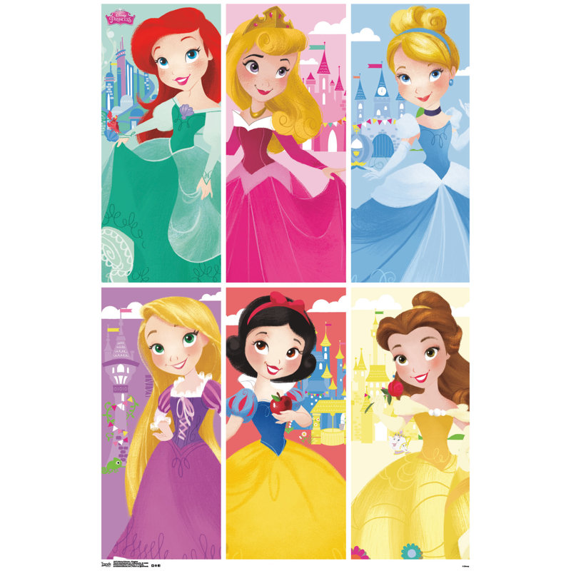 Impression sur papier disney princess-kingdom
