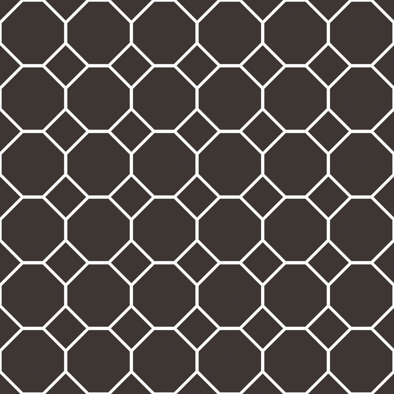 Spritzky Bee Hive 10m X 53cm Wallpaper Roll, Black/White