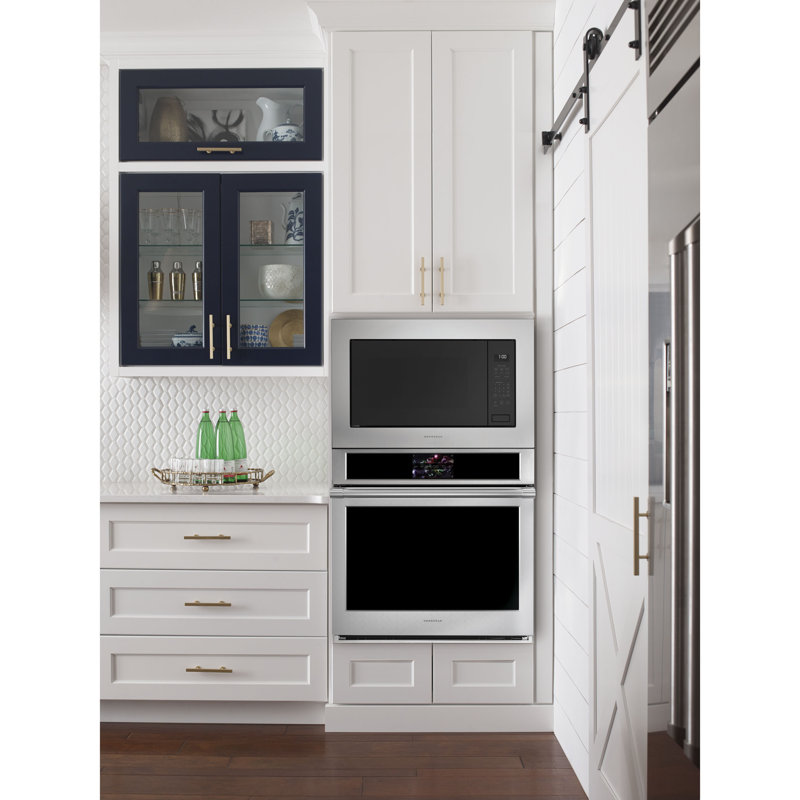 Monogram Appliances 30" 5 Cubic Feet Smart Electric Convection Wall Oven Stainless Steel