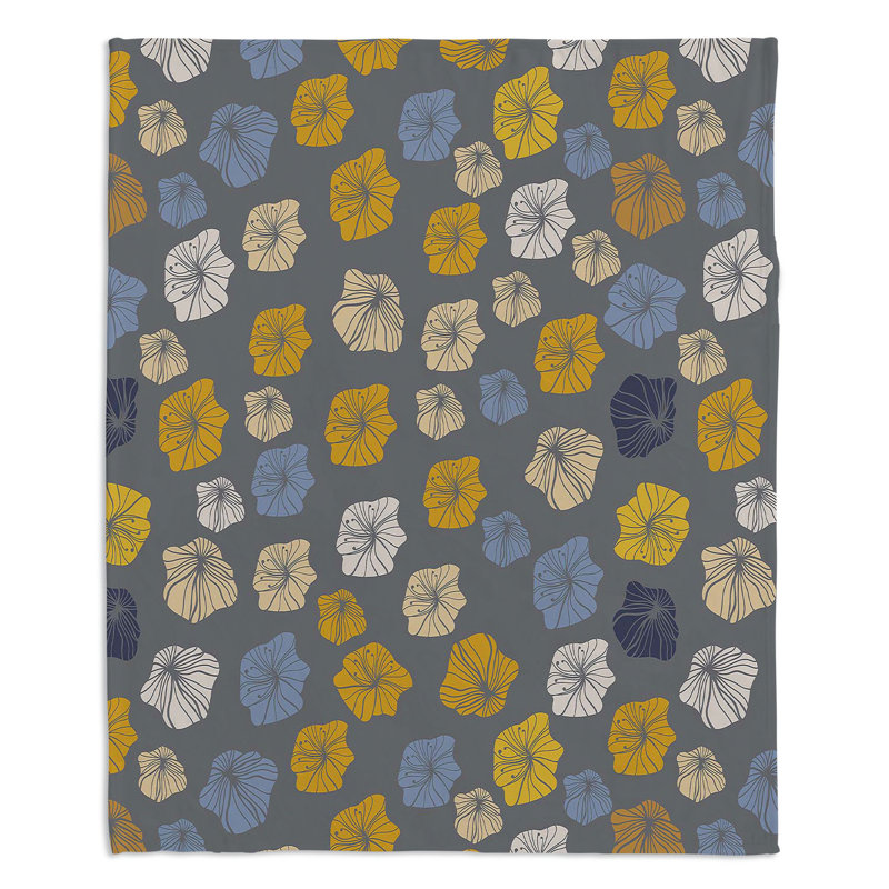   Couverture Elements IV, 51 po x 60 po, Gris