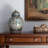 Elegant wooden console table