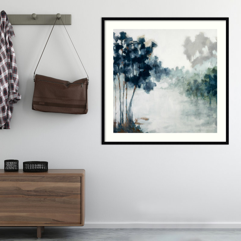 Soft Winter Light by Jacqueline Ellens, Black Framed Paper, 41" H x 41" W