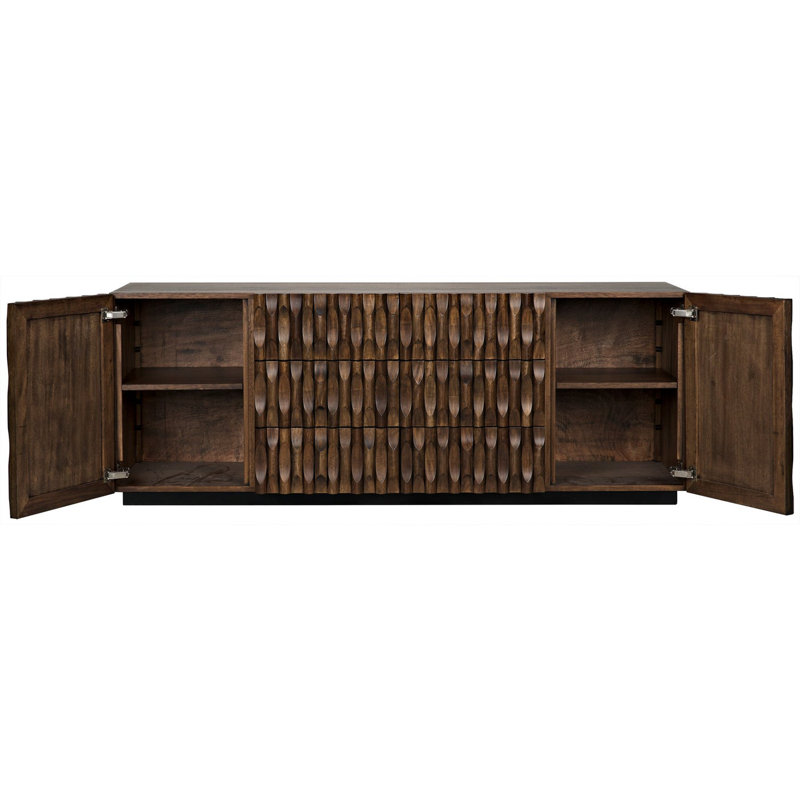 Alameda 81.5'' W Solid Wood Sideboard