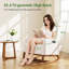 Chaise berçante avec repose-pieds Teedy-228369177