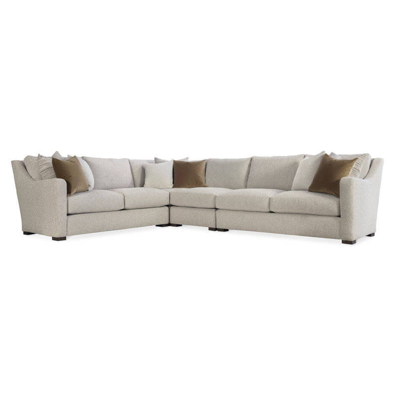 Ventura Fabric Sectional, Right Hand Facing