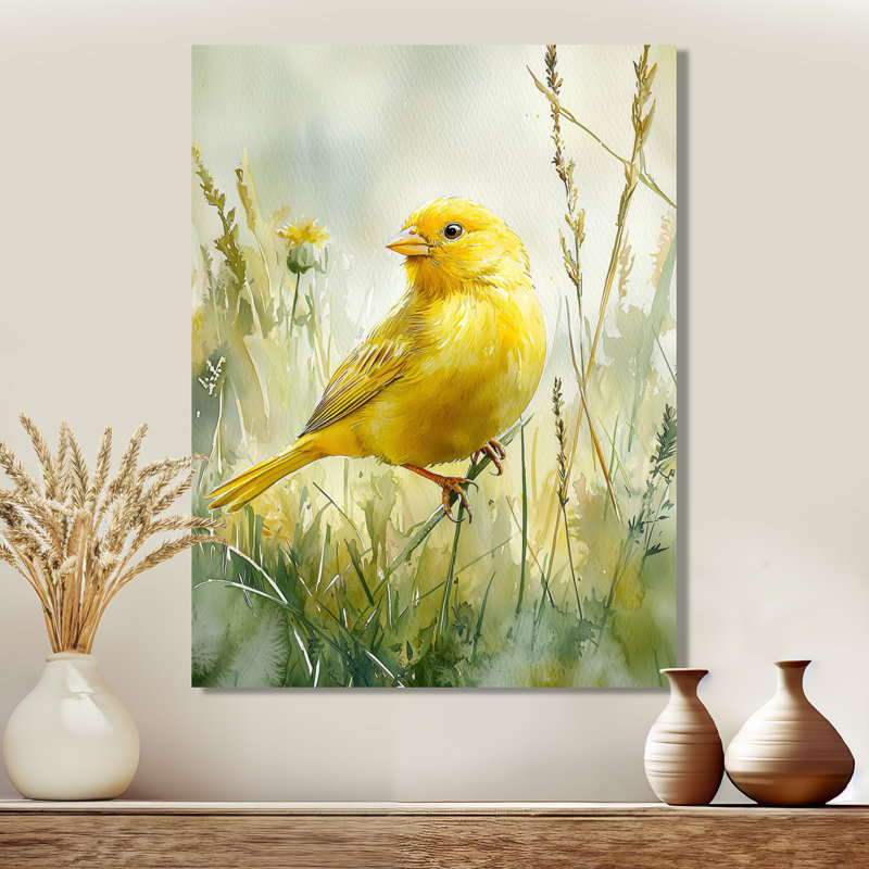 Goode - animaux, art mural sur toile, Toile tendue, Ne s’applique pas, H 20 po x l 12 po