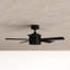 Ventilateur de plafond intelligent à cinq pales d'extérieur et d'intérieur Wynd avec télécommande et ensemble d'éclairage DEL inclus fonctionnant avec les applis Alexa, iOS ou Android-124322703-124322704-124322706