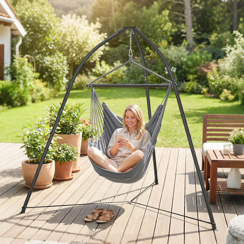 Steel Hammock Chair Stand