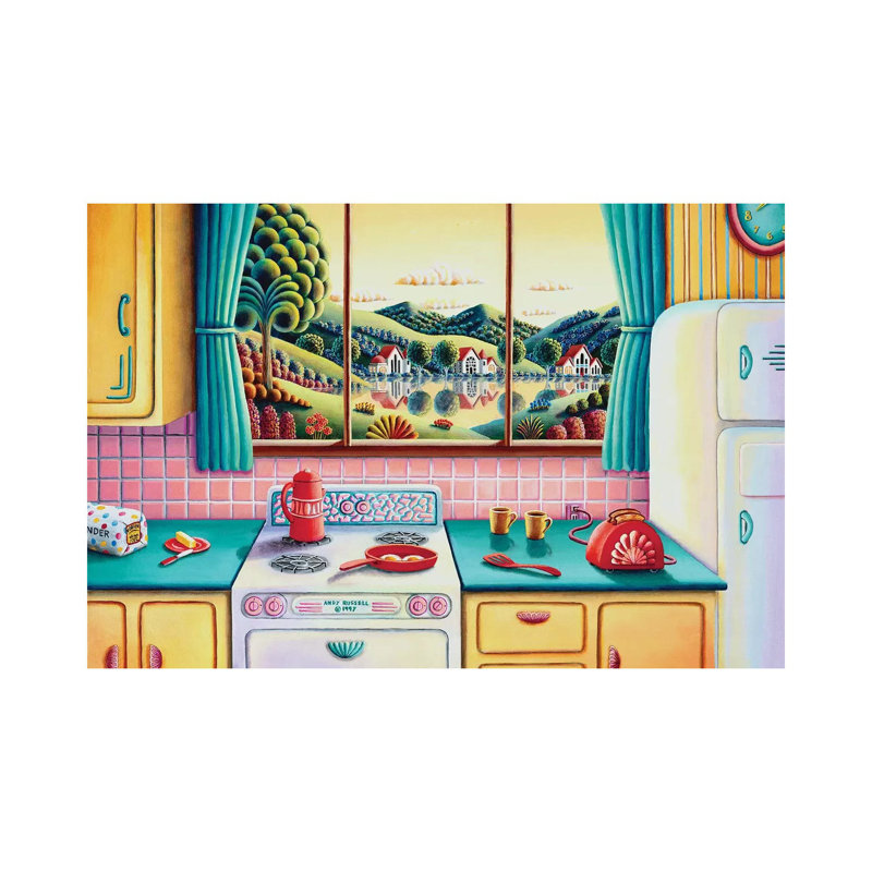 Breakfast Of Champions by Andy Russell - Wrapped Canvas Print, 66.04 cm H x 45.72 cm W x 3.175 cm D