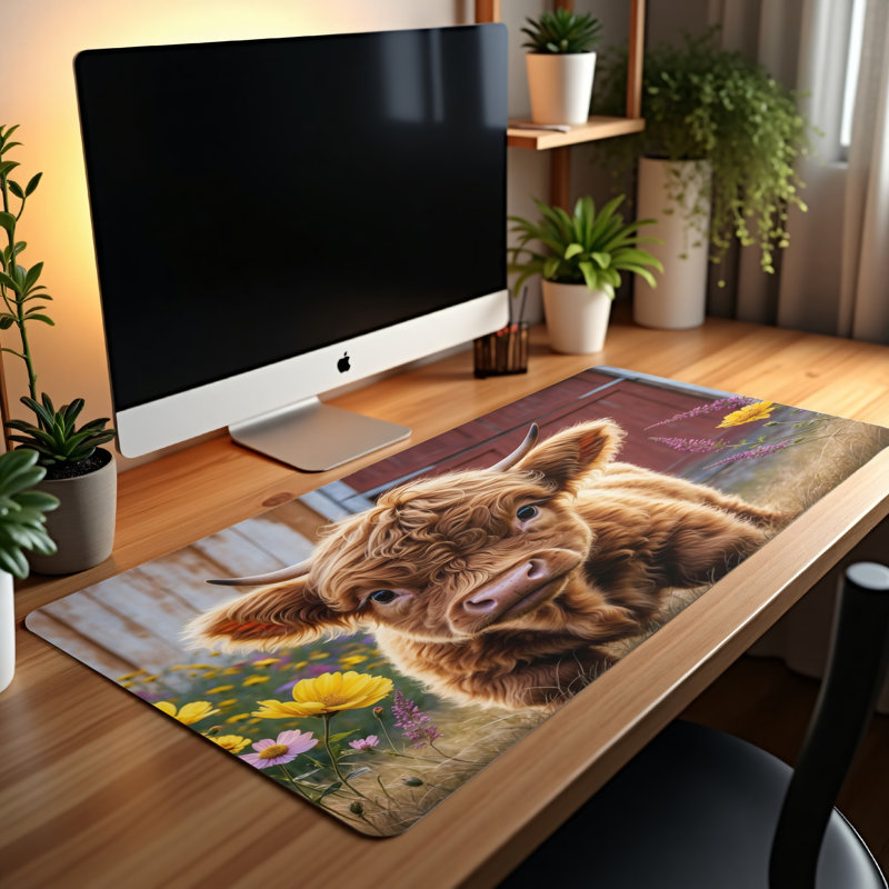 Polyester Desk Pad, 23.6x13.8