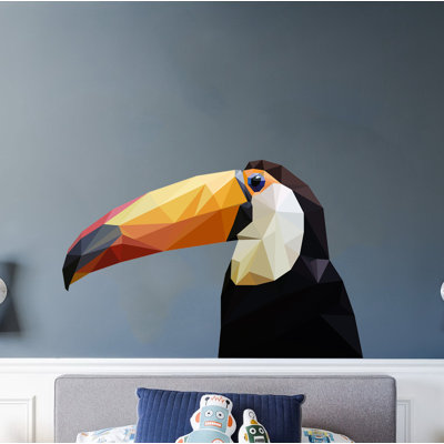 Décalcomanie murale oiseau Toucan