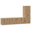 TV Cabinet Set 3 Pcs Engineered Wood-1677699881-1677699895
