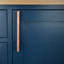 Copper Handle - Ridged T-Shaped