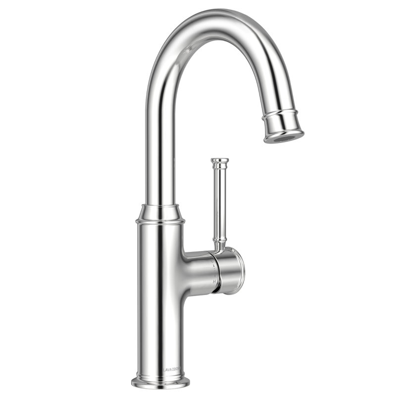 Single Handle Kitchen Bar Faucet, Silver