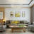 Abe 10 - Light 36" Dimmable Tree Branch K9 Crystal Chandelier Modern Linear Kitchen Island Lights-1182214427