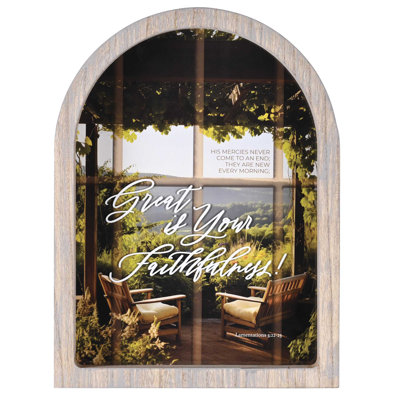 Framed Arch His Mercies Never Come 11X15