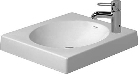 Lavabo de salle de bain vasque carré en céramique Architec