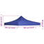 Freeport Park Fabric Replacement Canopy for Gazebo-43273990