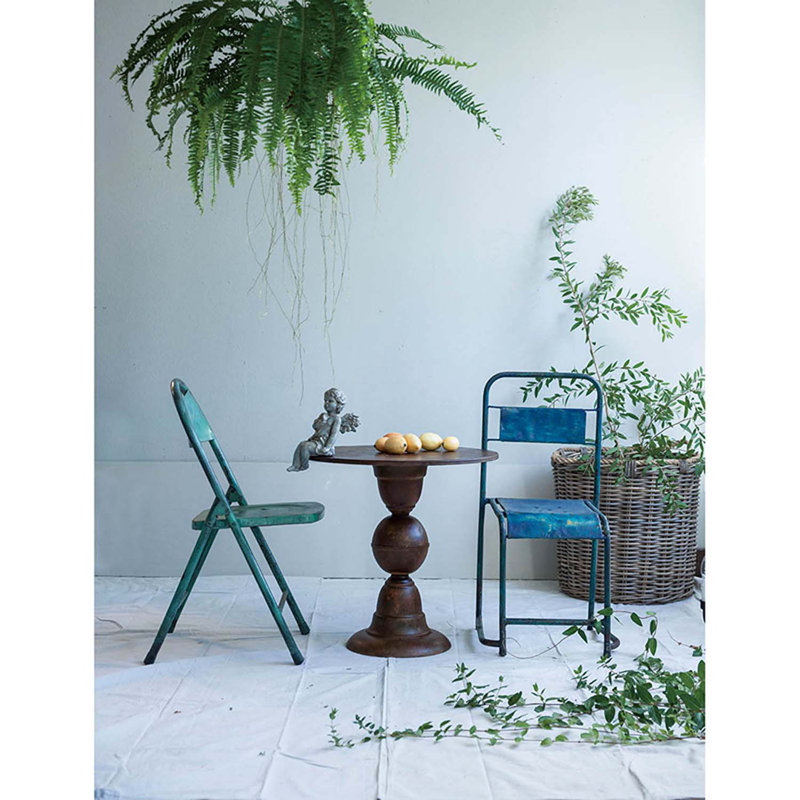 Chaise pliante en métal Mcbryde