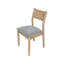 Chaise rembourrée Lylie, sable