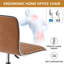 Fauteuil de bureau en cuir synthétique à dossier bas Correen-1949780535