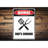 Dads Cooking Aluminum Sign-58278715