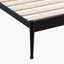 Intercon Vintage Metal Panel Bed, Black, King Size-119461834