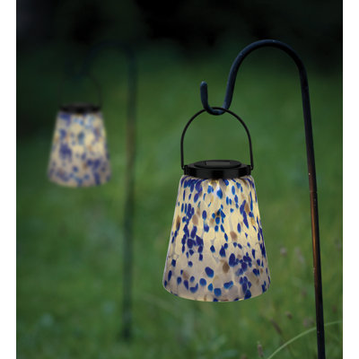 Lanterne solaire Murano - blanc multi