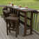 Arbnora Rectangular 4 - Person 54" Long Bar Height Dining Set