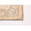 Tapis beige en laine noué à la main de conception unique 8 pi 1 po x 9 pi 11 po New Age