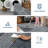 Modern Washable 2x6 Striped Hallway Runner, Non-Slip, Low Pile, Farmhouse Rug for Kitchen & Laundry - Black-284220345