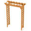 Treillis de mariage classique en bois