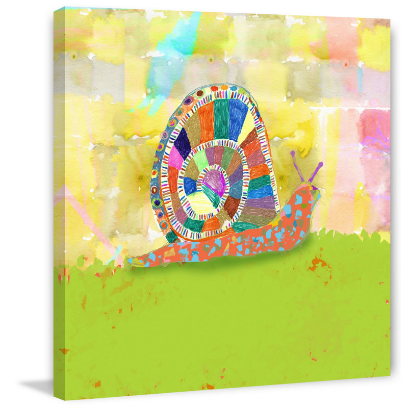Dassel Snail Trail - Painting on Canvas, 45cm H x 45cm W