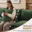 Upholstered Accent Chair + Storage Ottoman Set – 2-Piece with Hidden Compartments -1351660226